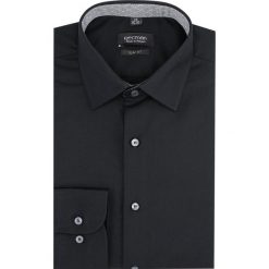 Koszula bexley 2614 długi rękaw slim fit czarny. Czarne koszule męskie Recman, m. Za 99,99 zł.