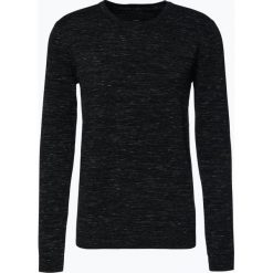 Swetry klasyczne męskie: Minimum – Sweter męski – Davin, czarny