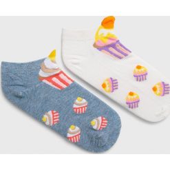 Answear - Skarpetki (2-pack). Skarpetki damskie ANSWEAR, bez wzorów. W wyprzedaży za 17,90 zł.