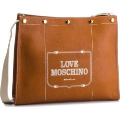 Torebka LOVE MOSCHINO - JC4072PP17LH0200 Cuoio. Pomarańczowe torebki klasyczne damskie Love Moschino, bez wzorów, ze skóry ekologicznej, bez dodatków. W wyprzedaży za 669,00 zł.