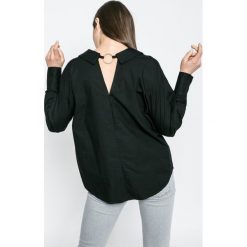 Vero Moda - Koszula. Szare koszule damskie Vero Moda, m, z bawełny, z długim rękawem. W wyprzedaży za 59,90 zł.