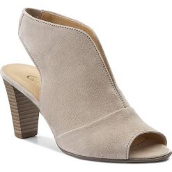 Sandały GABOR - 61.830.10 Beige. Brązowe klapki damskie Gabor, bez wzorów, ze skóry, bez obcasa, na obcasie. W wyprzedaży za 329,00 zł.