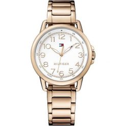 Tommy Hilfiger Casey 1781657. Szare zegarki damskie marki TOMMY HILFIGER, złote. W wyprzedaży za 573,00 zł.