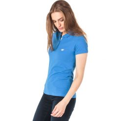 Bluzki asymetryczne: 4f Koszulka polo damska H4L18-TSD017 kobaltowa r. S