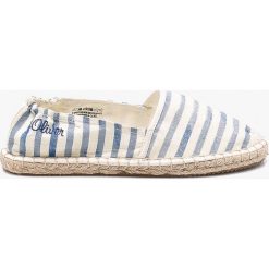 S. Oliver - Espadryle. Szare tomsy damskie S.Oliver, z gumy. W wyprzedaży za 99,90 zł.