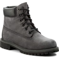 Trapery TIMBERLAND - 6 In Premium Wp Boot A1O7Q Forged Iron. Szare śniegowce dziewczęce Timberland, bez zapięcia. W wyprzedaży za 429,00 zł.
