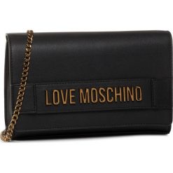 Torebka LOVE MOSCHINO - JC4103PP1BLK0000 Nero. Czarne torebki klasyczne damskie Love Moschino, bez wzorów, ze skóry ekologicznej, eleganckie, bez dodatków. Za 529,00 zł.