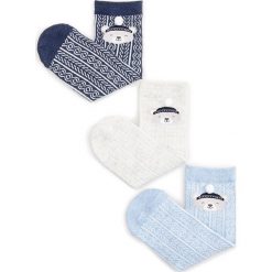 Skarpetki 3 pack - Jasny szary. Szare skarpetki damskie Reserved, bez wzorów. Za 29,99 zł.