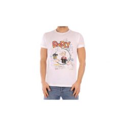 T-shirty z krótkim rękawem 40weft POPTWO. Białe t-shirty męskie 40weft, xl, bez wzorów, bez kołnierzyka, krótkie. Za 277,10 zł.
