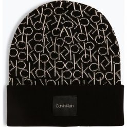 Calvin Klein - Czapka męska, czarny. Czarne czapki męskie marki Calvin Klein, bez wzorów, z bawełny. Za 179,95 zł.