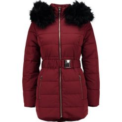 Płaszcze damskie: Miss Selfridge LONGLINE Płaszcz zimowy burgundy