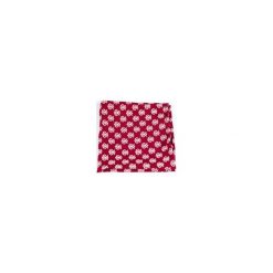 POSZETKA BAWEŁNIANA RED UNIQUE. Czerwone poszetki męskie marki R3s men's accessories, bez wzorów, z bawełny. Za 44,00 zł.