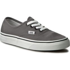 Tenisówki VANS - Authentic VN0JRAPBQ Pewter/Black. Szare półbuty damskie Vans, na co dzień, bez wzorów, z gumy, bez zapięcia. Za 259,00 zł.