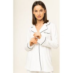 Piżama TwinSet 192LL2DMM. Białe piżamy damskie Twinset, xs, bez wzorów, z bawełny, bez rękawów. W wyprzedaży za 339,00 zł.