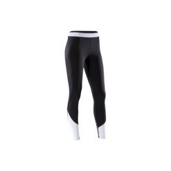 Legginsy fitness kardio 120. Czarne legginsy sportowe damskie DOMYOS, l. Za 49,99 zł.