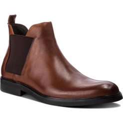 Sztyblety KAZAR - Orion 35518-01-02 Brown. Pomarańczowe sztyblety męskie Kazar, ze skóry, bez zapięcia. W wyprzedaży za 399,00 zł.