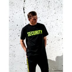 Security T-shirt. T-shirty męskie Pakamera, m, z nadrukiem, z bawełny, bez kołnierzyka. Za 79,00 zł.