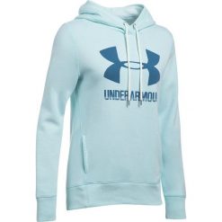 Bluzy sportowe damskie: Under Armour Bluza damska Favorite Fleece PO jasnoniebieska r.S (1302360-942)