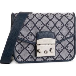 Torebka FURLA - Metropolis 1021804 B BWV0 R69 Toni Blue. Szare listonoszki damskie Furla, bez wzorów, ze skóry, bez dodatków. W wyprzedaży za 529,00 zł.