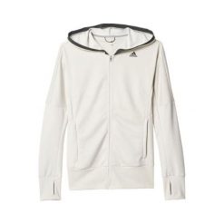 Adidas BTR HOODY W, URUCHOMIENIE | BLUZA Z KAPTUREM | TALC | 40. Bluzy damskie Adidas, bez wzorów, bez rękawów, z kapturem, do biegania, climalite (adidas). W wyprzedaży za 310,47 zł.