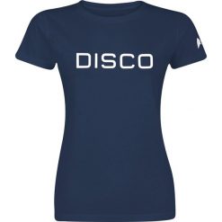 Star Trek Discovery - Disco Koszulka damska niebieski (Marine). Niebieskie bluzki damskie marki Star Trek, l, z nadrukiem, marine, z okrągłym kołnierzem. Za 74,90 zł.