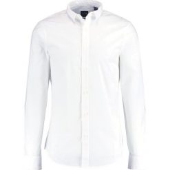 Koszule męskie na spinki: Armani Exchange SLIM FIT Koszula biznesowa optic white