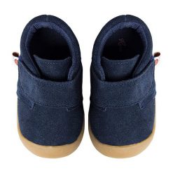 Buty dziecięce: Skórzane buty "Suede" w kolorze granatowym do nauki chodzenia