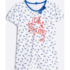 Bluzki dziewczęce bawełniane: Name it - Top dziecięcy 92-128 cm