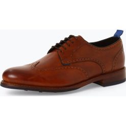 Gordon & Bros. - Męskie buty sznurowane ze skóry – Levent, beżowy. Brązowe buty wizytowe męskie Gordon & Bros., ze skóry, na sznurówki. Za 699,95 zł.