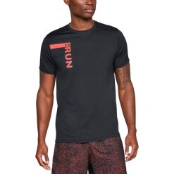 Under Armour Run Tall Koszulka Czarny. Czarne podkoszulki męskie Under Armour, m, bez wzorów, z poliesteru, z krótkim rękawem. Za 171,95 zł.
