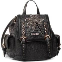 Plecak LIU JO - S Backpack NA0142 T6476 Nero 22222. Czarne plecaki damskie Liu Jo, bez wzorów, z tworzywa sztucznego, eleganckie. W wyprzedaży za 519,00 zł.