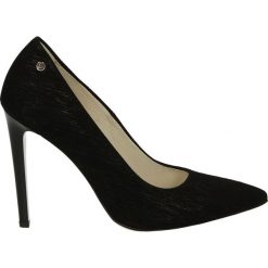 Czółenka - 17-41 SAT NER. Czarne buty ślubne damskie Venezia, ze skóry. Za 199,00 zł.