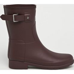 Hunter - Kalosze. Brązowe kalosze damskie marki Hunter, z gumy. Za 599,90 zł.