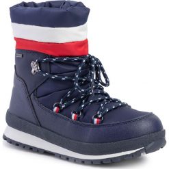 Śniegowce TOMMY HILFIGER - Technical Bootie T1B6-30536-0328 D Blue/Red/White Y019. Niebieskie śniegowce dziewczęce TOMMY HILFIGER, bez zapięcia. W wyprzedaży za 379,00 zł.