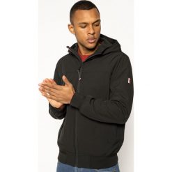 Kurtka przejściowa TOMMY HILFIGER Zipped Logo Hoodie MW0MW12214. Czarne kurtki męskie TOMMY HILFIGER, m, bez wzorów, z elastanu, bez kaptura. Za 1199,00 zł.