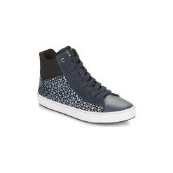 Buty Dziecko Geox J KALISPERA GIRL. Niebieskie trampki dziewczęce Geox, bez wzorów, bez zapięcia. Za 230,30 zł.