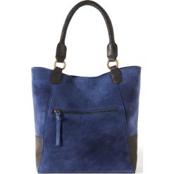 Shopper bag damskie: Torebka skórzana