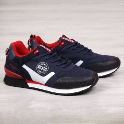 Buty sportowe męskie granatowe Big Star FF174205 - granatowy. Niebieskie buty sportowe męskie BIG STAR, bez zapięcia. Za 199,99 zł.