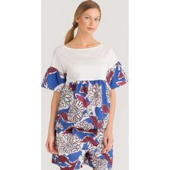 BLUZKA HOBBY Weekend Max Mara. Bluzki damskie Weekend Max Mara, s, bez wzorów, z bawełny, z okrągłym kołnierzem, bez rękawów. Za 258,00 zł.
