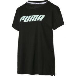Puma Modern Sports Koszulka Czarny. Czarne koszulki damskie Puma, s, z nadrukiem, z bawełny, bez kołnierzyka, z krótkim rękawem. Za 102,95 zł.