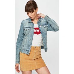 Tally Weijl - Kurtka. Niebieskie kurtki damskie TALLY WEIJL, bez wzorów, z bawełny, krótkie. W wyprzedaży za 89,90 zł.