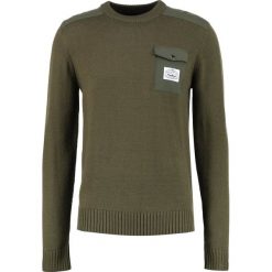 Swetry klasyczne męskie: POLER LOCKHART Sweter olive