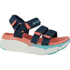 Skechers Max Cushioning-Slay 140120-NVMT 35 Granatowe. Sandały damskie Skechers, bez wzorów, z syntetyku, sportowe, bez obcasa, bez zapięcia. W wyprzedaży za 249,99 zł.