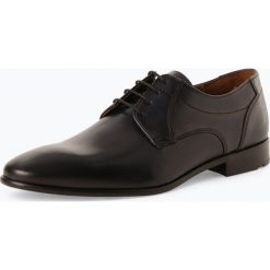 Lloyd - Męskie buty sznurowane ze skóry – Manon, niebieski. Niebieskie buty wizytowe męskie Lloyd, ze skóry, na sznurówki. Za 599,95 zł.