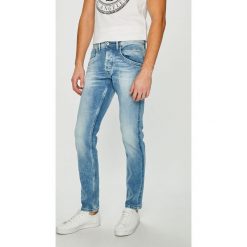 Pepe Jeans - Jeansy. Niebieskie jeansy męskie Pepe Jeans, bez wzorów. W wyprzedaży za 249,90 zł.