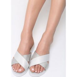 Klapki damskie: Szare Klapki Summer Heat