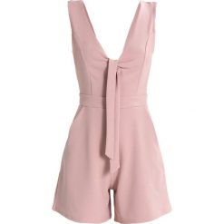 Kombinezony damskie: Lost Ink FLORAL CHECK Kombinezon light pink