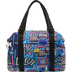 Herschel STRAND Torba sportowa abstract geo blue. Niebieskie torebki damskie sportowe Herschel, bez wzorów, sportowe, bez dodatków. Za 349,00 zł.