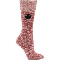Canada Snow Skarpetki Storlien czerwony melanż female czerwony. Czerwone skarpetki damskie Canada Snow, bez wzorów. Za 75,00 zł.