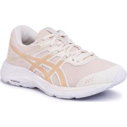 Buty ASICS - Gel-Contend 6 Twist 1012A671 Birch/Champagne 200. Brązowe buty sportowe damskie Asics, bez wzorów, ze skóry ekologicznej, eleganckie, do biegania. Za 299,00 zł.